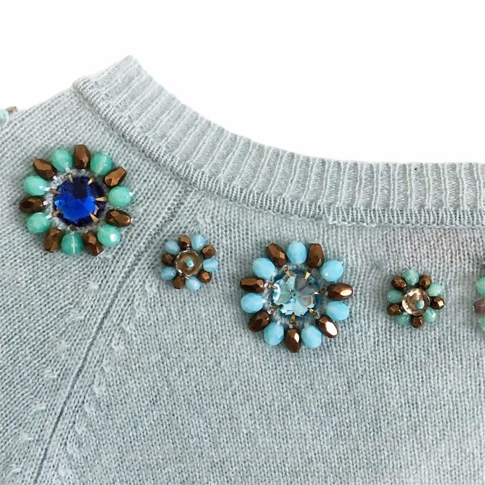 Cynthia Cynthia Steffens Cashmere Beaded Cardigan - Picture 13 of 15